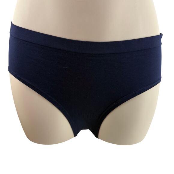 Soma Seamless Hipster Panty Navy Blue Womens Large - Picture 1 of 5
